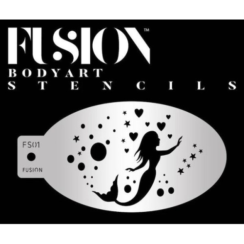 Fusion Stencils, Mermaid Story (FS1)